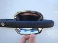 Накладки під ручки (4 шт, нерж.) для Mercedes Sprinter W901/902/903/904/905 1995-2006 рр