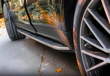 Бокові пороги підніжки (2 шт., алюміній) для Porsche Cayenne 2018- рр