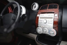 Накладки на панель Карбон для Daihatsu Sirion 2005- рр