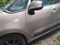 Обведення поворотника Carmos (2 шт., нерж.) для Citroen C-3 Picasso 2010-2017 рр