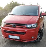 Передня лип накладка (ABS) для Volkswagen T5 2010-2015 рр