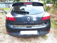 Кромка багажника (HB, нерж.) для Renault Megane III 2009-2016 рр