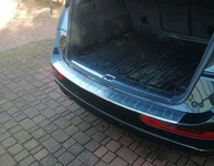 Накладка на задній бампер OmsaLine (нерж.) для Ауди Q5 2008-2017 рр