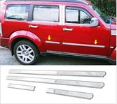 Молдинг дверей (нерж) для Dodge Nitro 2007- рр