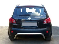 Задня дуга AK007 (нерж.) для Nissan Qashqai 2010-2014рр