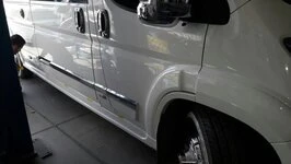 Бокові пороги під покраску (Meliset) для Citroen Jumper 2007-2025 рр