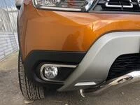 Накладки на противотуманки (2 шт., нерж) Carmos - Турецька сталь для Dacia Duster 2018-2024 рр