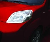 Накладка на фари (2 шт., нерж) для Volkswagen Caddy 2010-2015 рр