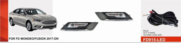 Противотуманки (2017-2025, LED) для Ford Fusion рр