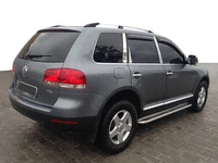 Рейлінги Хром (Пласт. Ніжки) Металева ніжка для Volkswagen Touareg 2002-2010 рр