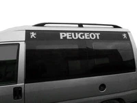 Рейлінги чорні Довга база, з пластиковими ногами для Peugeot Expert 1995-2007 рр
