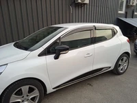 Вітровики з хромом (4 шт., Sunplex Chrome) для Renault Clio V 2019- рр