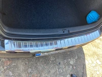 Накладка на задній бампер Carmos (HB, нерж) для Volkswagen Golf 6