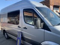 Накладки на пороги OmsaLine (2 шт, нерж.) для Peugeot Bipper