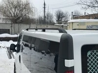 Рейлінги чорні Коротка, чавунні ніжки для Renault Trafic 2001-2015 рр