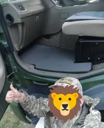 Килимки EVA тільки для ЗСУ (чорні) для Daewoo Novus