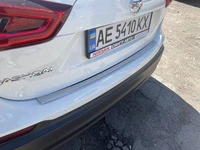 Накладка на задній бампер OmsaLine (2017-2021, нерж) для Nissan Qashqai рр