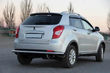 Задня дуга AK005 (нерж) для SsangYong Korando 2010-2019 рр