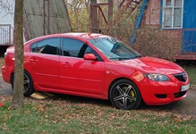 Окантовка вікон (4 шт, нерж) Седан для Mazda 3 2003-2009 рр