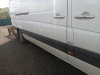 Накладки на ручки (4 шт, нерж) OmsaLine - Італійська нержавійка для Mercedes Sprinter W906 2006-2018 рр