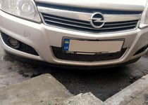 Зимова решітка (2007-2025) Глянцева для Opel Astra H рр