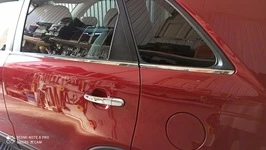 Окантовка вікон (6 шт, нерж) Carmos - Турецька сталь для Kia Sorento II XM 2009-2014 рр