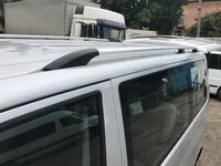 Рейлінги Хром Коротка база, Пластикові ніжки для Volkswagen T5 2010-2015 рр