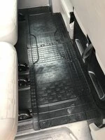 Задні килимки (2 шт, Polytep) для Volkswagen T5 Caravelle 2004-2010 рр