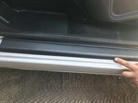 Накладки на пороги DDU (2 шт., пласт) для Mercedes Citan 2013-2021 рр