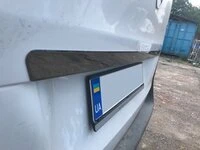 Планка над номером BlackChrome (нерж) для Mercedes Vito / V-class W447 2014- рр