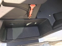 Килимки на пороги (3 шт, EVA, чорні) для Ford Transit 2014- рр