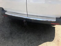 Накладка на задній бампер Carmos V1 (2 двері, сталь) для Volkswagen T6