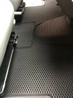 Килимки EVA (чорні, передні, для 1-20251) для Volkswagen T5 2010-2015 рр