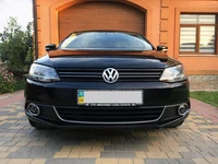 Накладка на противотуманки (2 шт., нерж) OmsaLine - Італійська нержавійка для Volkswagen Jetta 2011-2018 рр