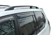 Рейлінги Чорні турецькі Металеві ніжки для Toyota Land Cruiser Prado 120