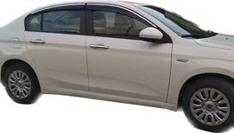 Вітровики з хромом (4 шт., Sunplex Chrome) для Fiat Tipo 2016- рр