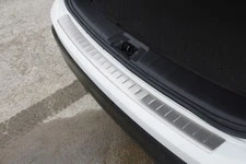 Накладка на задній бампер OmsaLine (2014-2017, нерж) для Nissan Qashqai рр