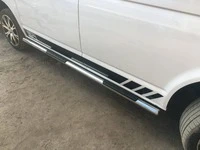 Бічні труби (2 шт., нерж) 60мм, Довга база для Volkswagen T6