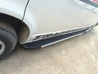 Бокові пороги Duru (2 шт., алюміній) Довга база для Volkswagen T6