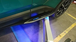 Бокові пороги Оригінал V2 (2 шт., алюм.) для Toyota C-HR 2016–2023 рр