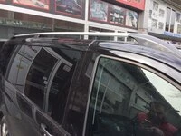 Рейлінги хром Elite (пласт. ніжки) Довга база (EXTRALONG) для Mercedes Vito W639 2004-2014 рр