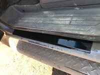 Накладки на дверні пороги ABS (2 шт, пластик) Матові для Volkswagen T4 Caravelle/Multivan