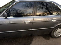 Накладки на ручки (4 шт) Хромований пластик для BMW 5 серія E-34 1988-1995 рр