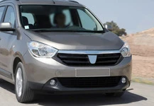 Смужка над решіткою (нерж.) для Dacia Dokker 2013-2022 рр