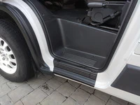 Накладки на дверні пороги EuroCap (2 шт, ABS) для Citroen Jumper 2007-2025 рр