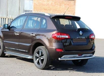 Задня дуга AK002 (нерж) для Renault Koleos 2008-2016 рр