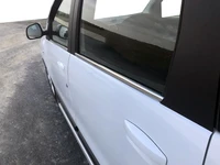 Окантовка вікон (4 шт., нерж.) Carmos - Турецька сталь для Dacia Lodgy 2012-2022 рр