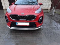 Передній захист ST014 (нерж) для Kia Sportage 2015-2021 рр