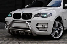 Кенгурятник WT003 (нерж.) 50мм для BMW X6 E-71 2008-2014 рр