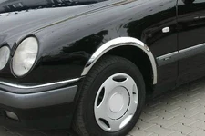 Накладки на арки (4 шт, нерж) для Mercedes E-сlass W210 1995-2002 рр
